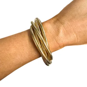 Small Gold Metal Bangles