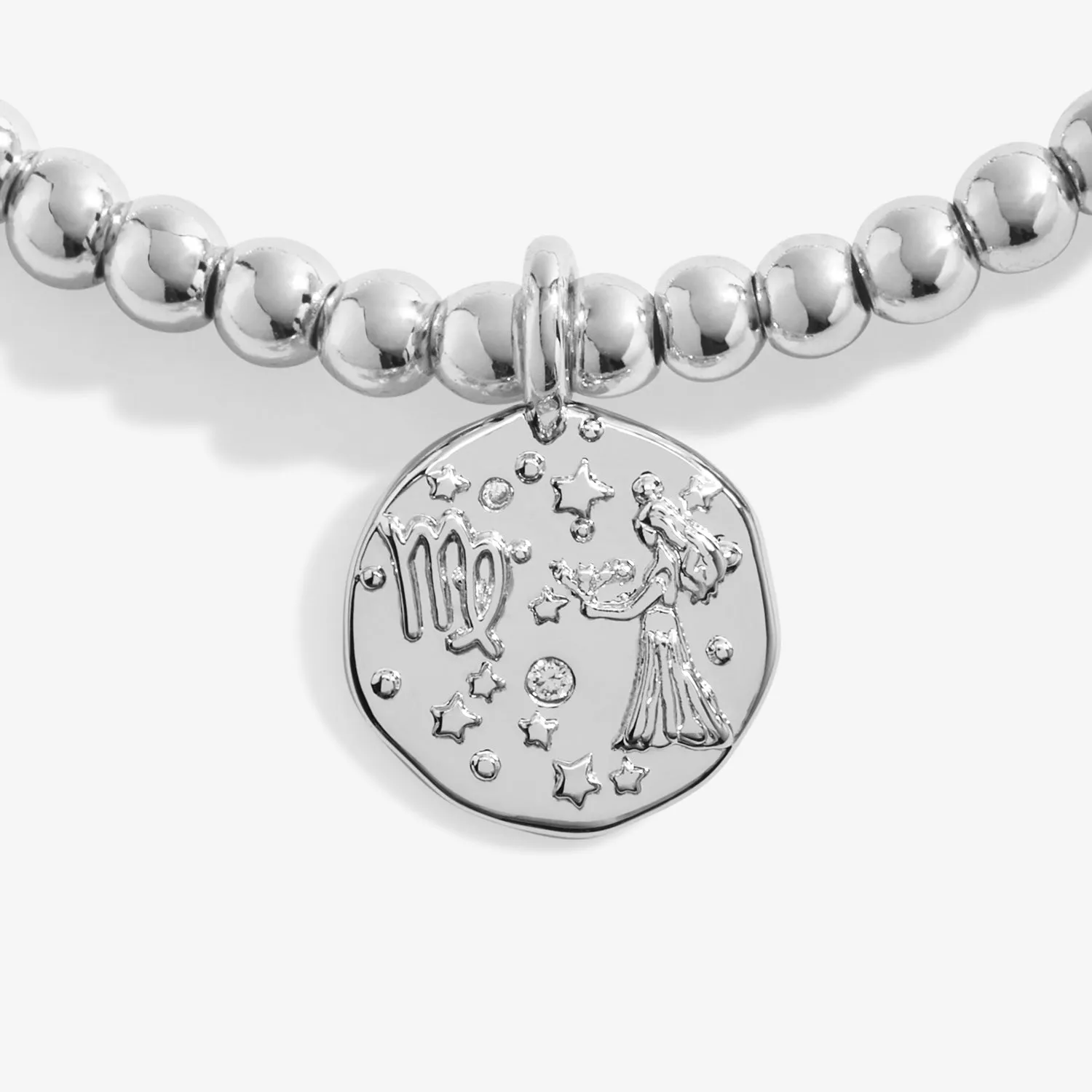 Star Sign A Little Virgo Silver Plated Bracelet 7437