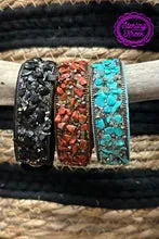 Sterling Kreek ROCKY MOUNTAIN BRACELETS ( turquoise or black )