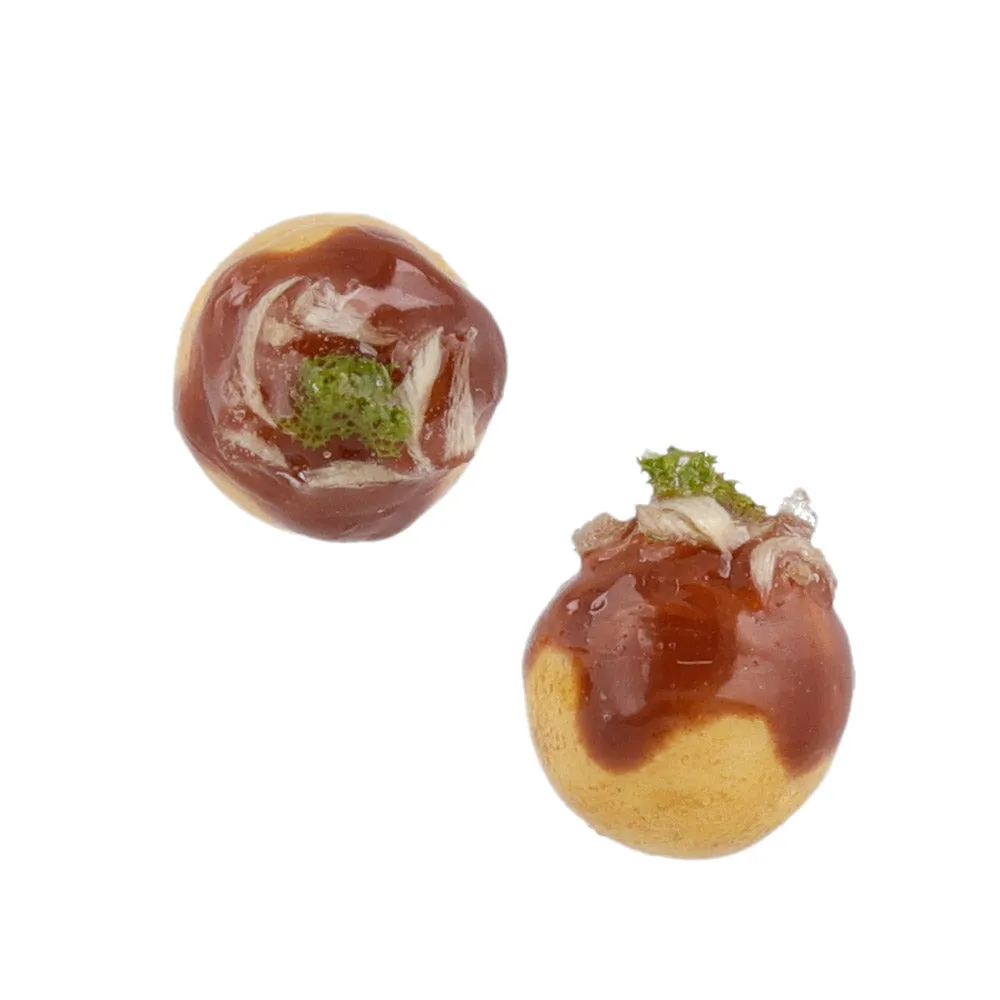 Takoyaki Stud Earrings