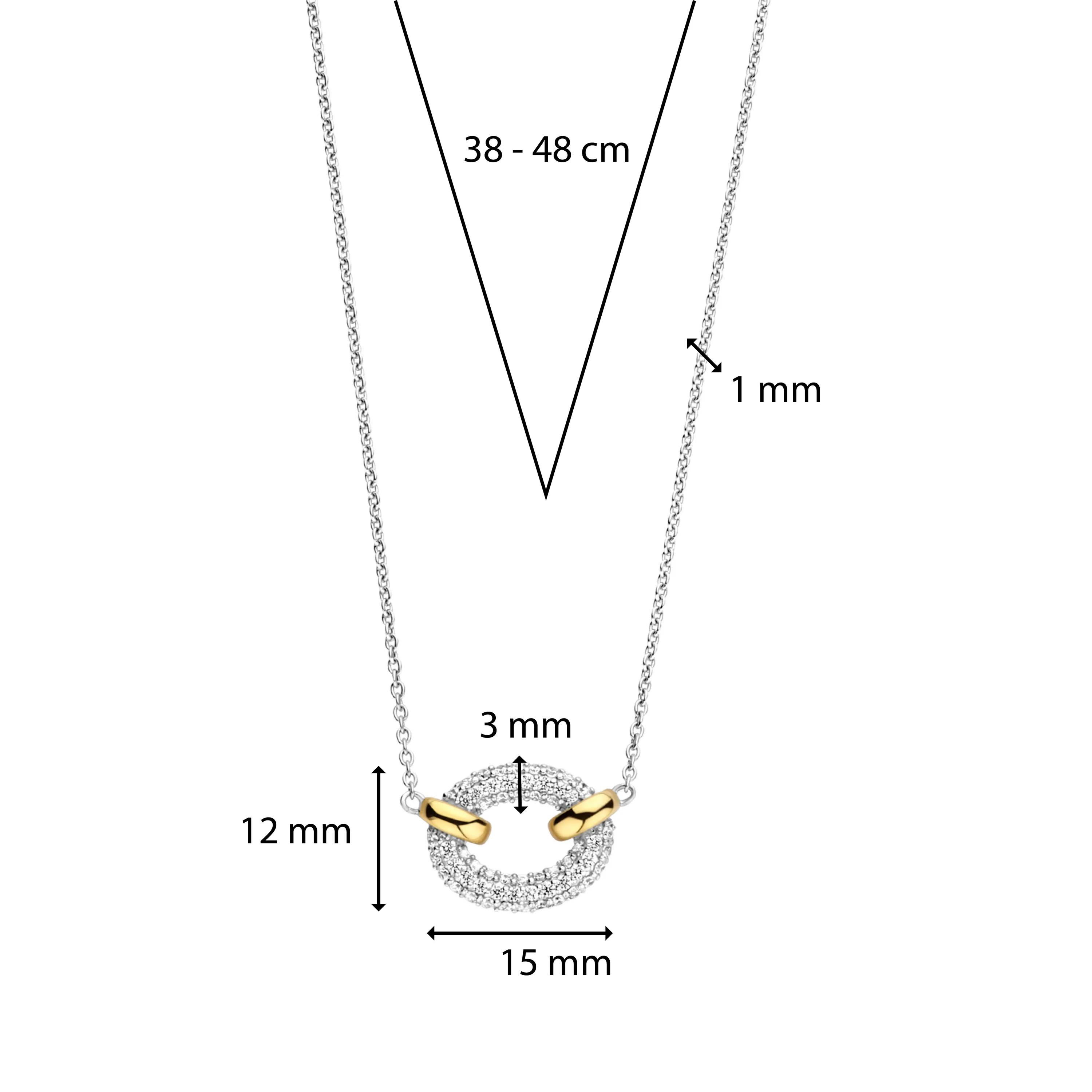 TI SENTO Necklace 34026ZY