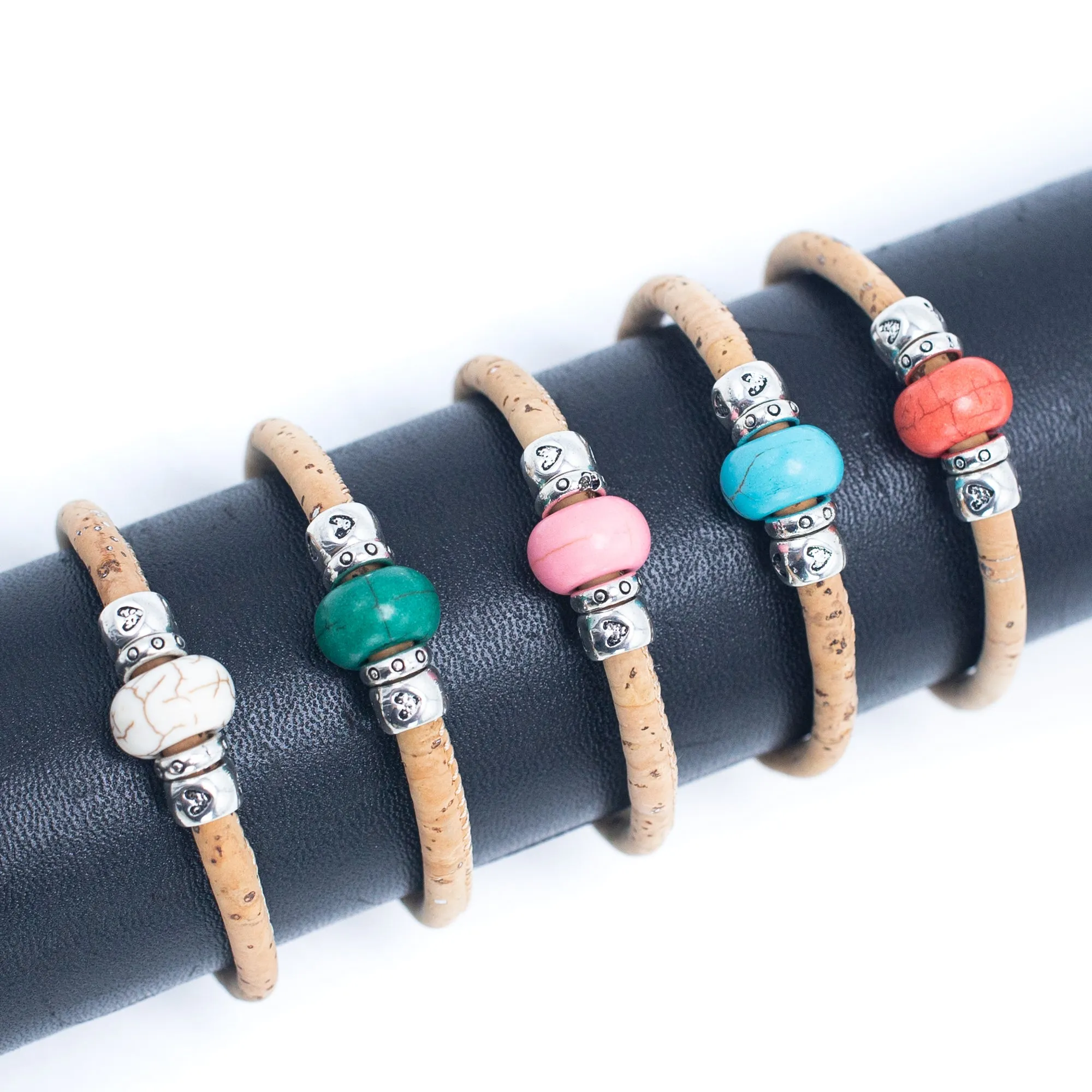 Women's Marble Bead handmade Original jewelry BR-086-MIX-5（new）