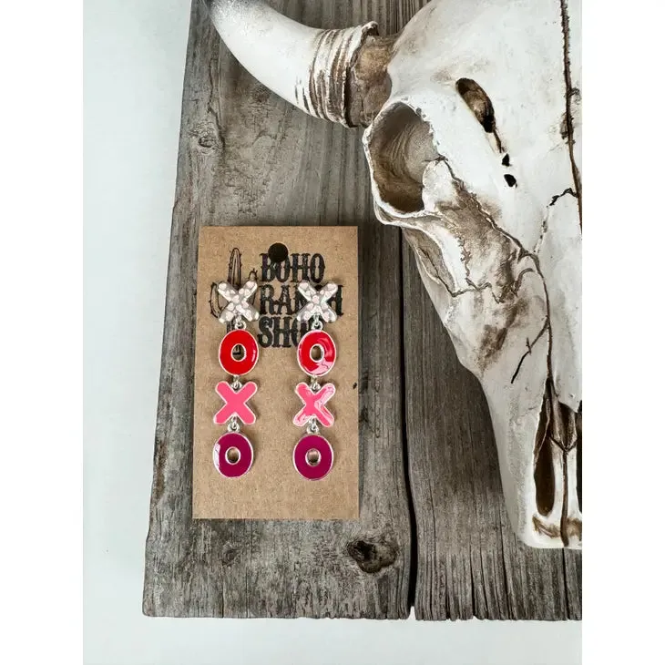 XOXO Valentine's Earrings